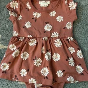 FIRSTS by Petit Lem Baby Girl Dress/Bodysuit